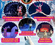   ВПЕРВЫЕ В КЕРЧИ!    Цирк на Льду Северное сияние с яркой ледовой шоу-программой для всей семьи!  ‍ 